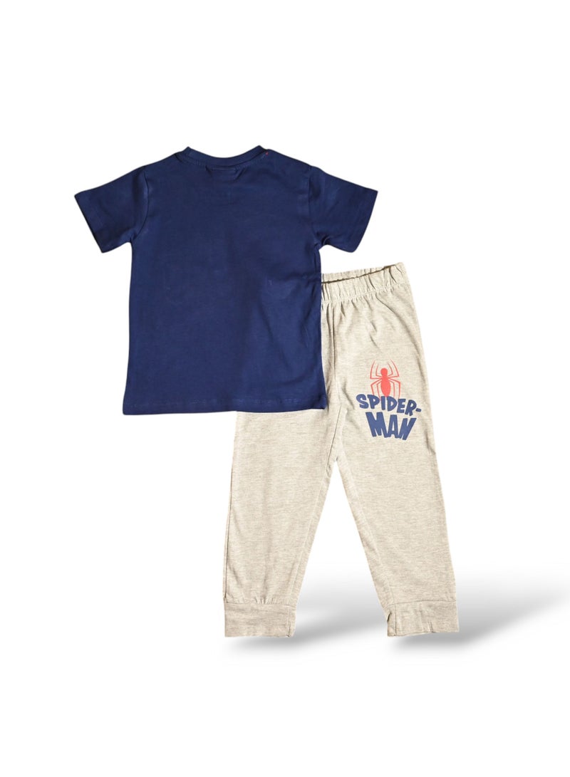 سبايدر مان طقم بيجامة للأولاد بأكمام قصيرة من سبايدر مان - Image 4