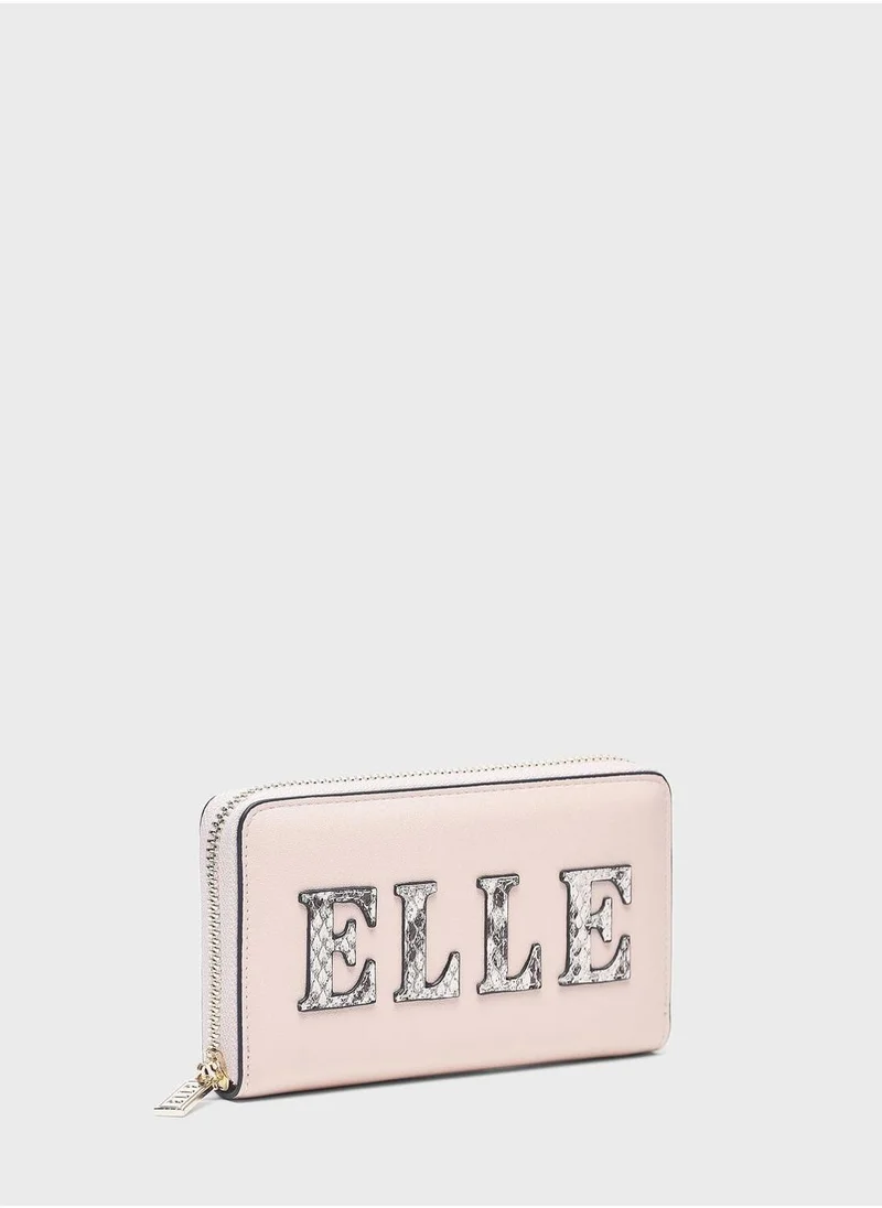 ELLE Zip Closure Wallet