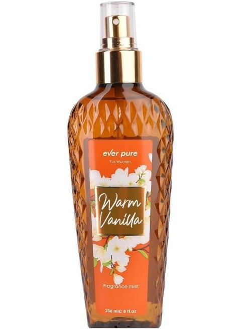 Fragrance Mist for Women Warm Vanilla 236 ml