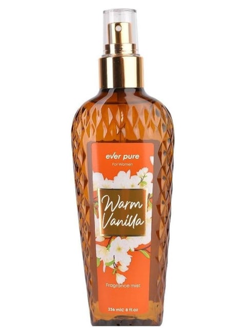Fragrance Mist for Women Warm Vanilla 236 ml