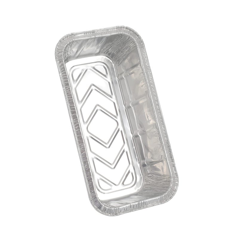 Waytiffer Loaf Pans [25 Pack] 2Lb Heavy Duty Disposable Aluminum Foil Premium Bread Tins Standard Size - 8.5" X 4.5" X 2.5" Perfect for Homemade Cakes & Breads - Image 3