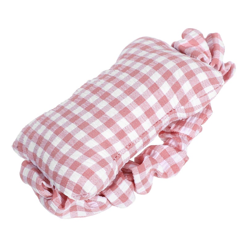 Soft Pink Mouse Wrist Rest Cushion and Keyboard Pad for Office Gaming Typing Laptop Use - Image 2