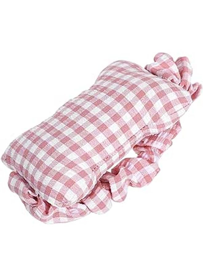 Soft Pink Mouse Wrist Rest Cushion and Keyboard Pad for Office Gaming Typing Laptop Use - Image 1