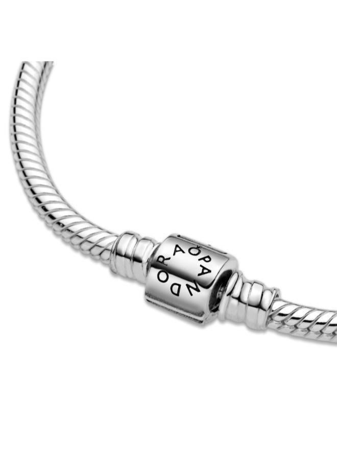 باندورا سوار سلسلة ثعبان فضة استرليني - Image 3