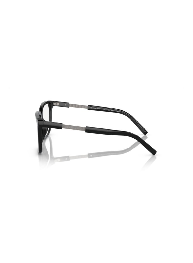 GIORGIO ARMANI Giorgio Armani Man Rectangular  Eyeglasses- Ar 7252U - Lense Size:53Mm - Black - Image 2