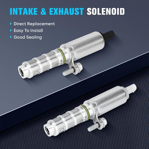 Autsurles Replace for 12662737, 12662736 Oil Control Intake and Exhaust Variable Valve Timing (VVT) Solenoid for Buick Regal, Cadillac ATS/CTS, Chevrolet Camaro/Colorado/Impala/Malibu/Malibu Limited - Image 2