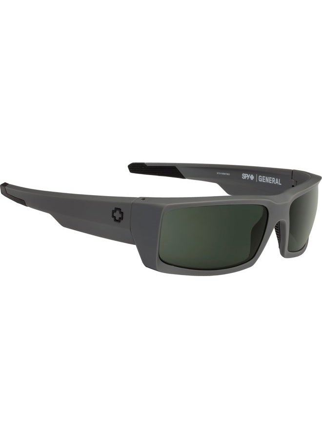 Spy Optics General Matte Black Wrap Polarized Sunglasses,Black,66 mm - Image 5