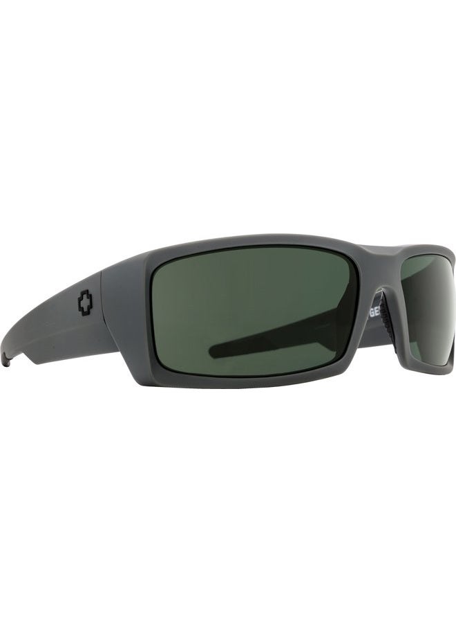 Spy Optics General Matte Black Wrap Polarized Sunglasses,Black,66 mm - Image 1