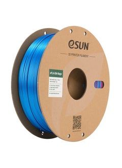 eSun eSilk-PLA Magic Crack Resistant Filament 1.75mm | Crack Resistant - Smooth Finish PLA Tolerance Within +/-0.05mm RED BLUE
