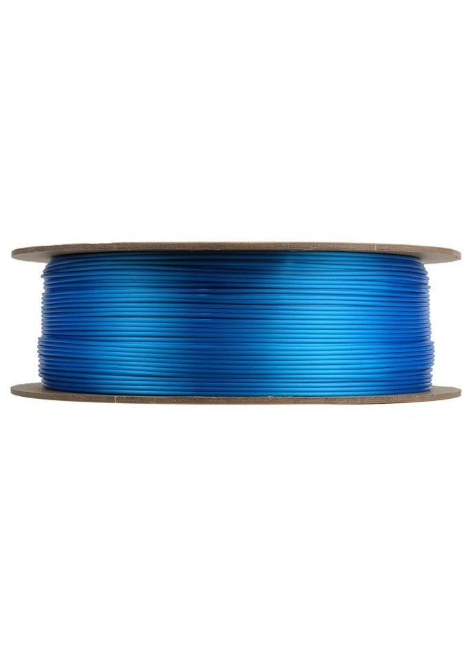eSUN - eSun eSilk-PLA Magic Crack Resistant Filament 1.75mm | Crack Resistant - Smooth Finish PLA Tolerance Within +/-0.05mm RED BLUE - Image 1