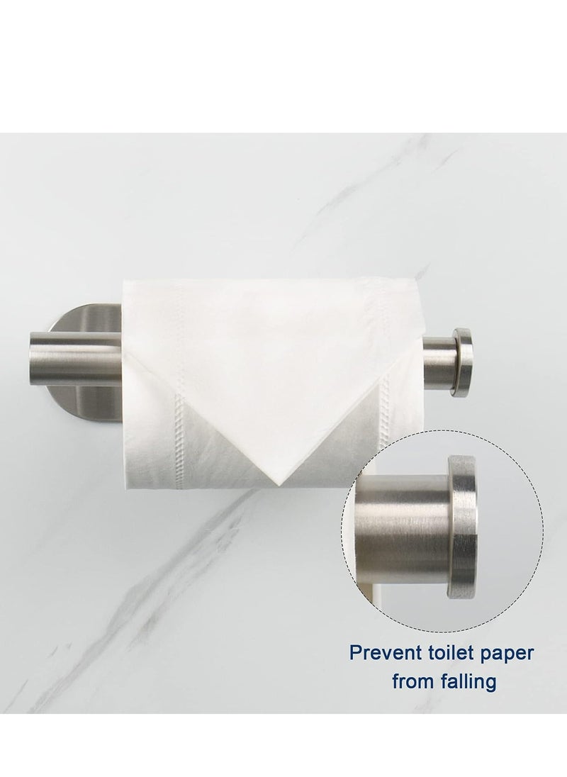 Oasisgalore - Self-Adhesive Toilet Paper Holder,No-Drill Design for Bathroom, Kitchen, Washroom (1 Pack) - Image 1