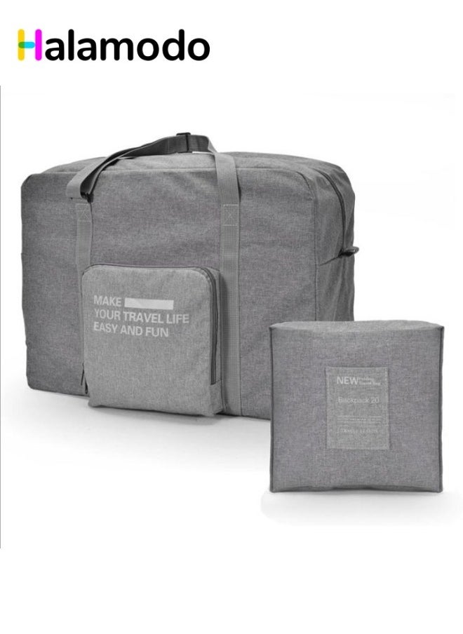HALAMODO - Foldable Multifunctional Portable Storage Travel Bag That Can Be Placed on the Trolley Suitcase - Image 1