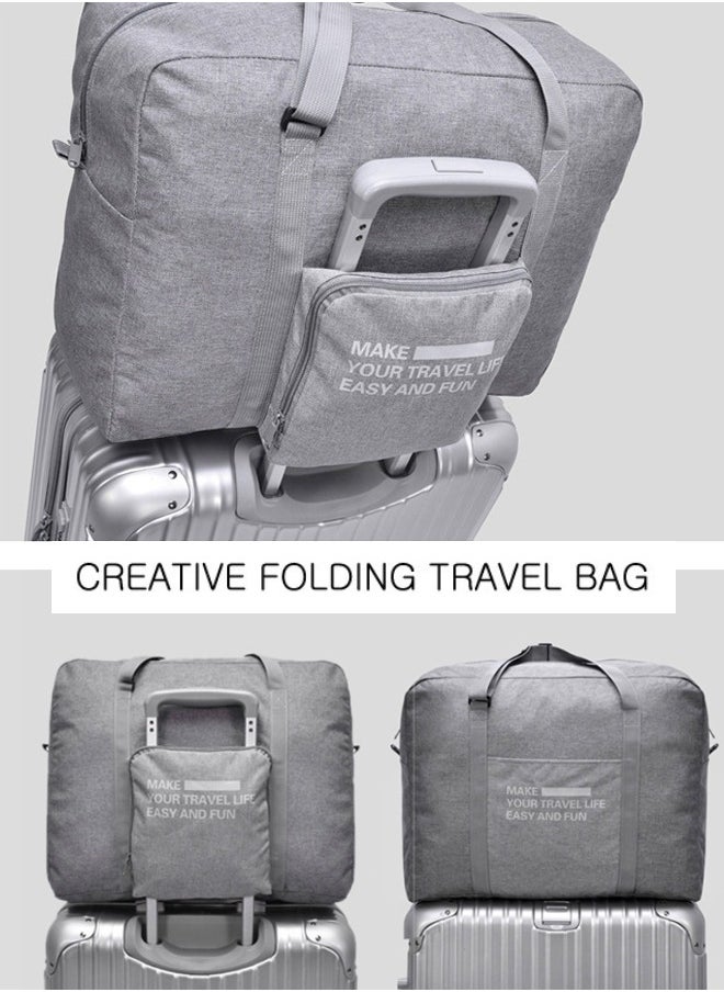 HALAMODO - Foldable Multifunctional Portable Storage Travel Bag That Can Be Placed on the Trolley Suitcase - Image 1
