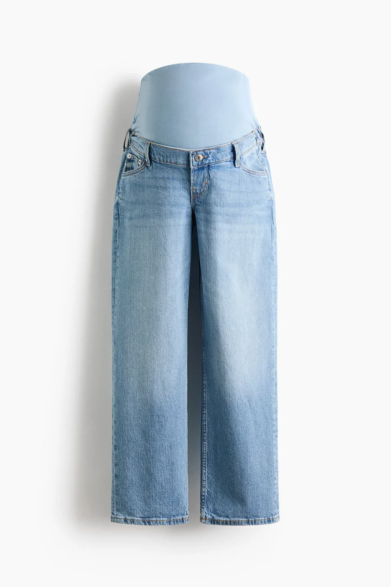 H&M  MAMA Straight Ankle Jeans for Women | Best Price UAE
