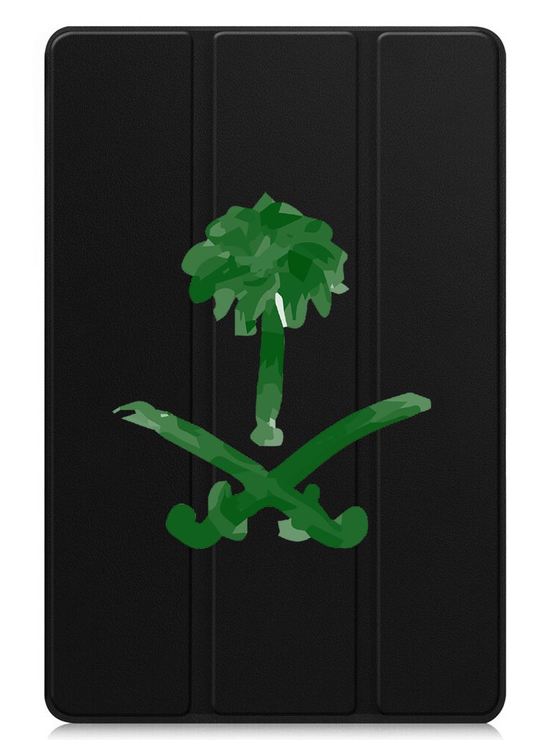 Theodor Protective Flip Case For Huawei MatePad 11.5 S (2024) With Trifold Stand Auto Wake Sleep Shockproof Cover KSA symbol - Image 1