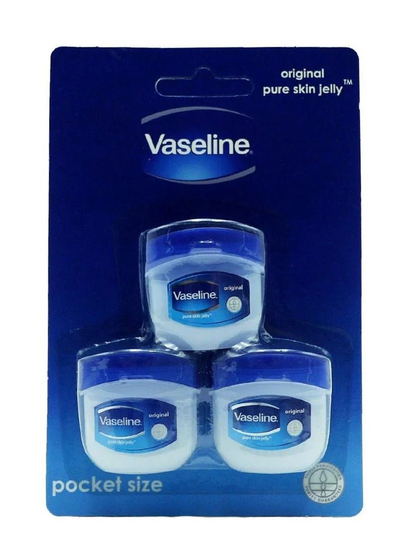 Vaseline Original Pure Skin Jelly - 3*8.2ml