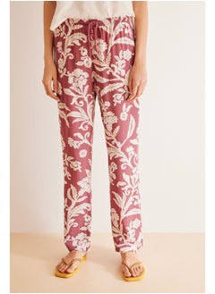 women'secret Paisley print viscose pants  - Image 1