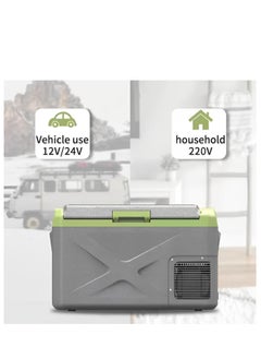 دي إل سي  ثلاجة سيارة 60 وات سعة 35 لتر DC12V-DC24V-AC220V-DC240V (DLC-33535)  - Image 5