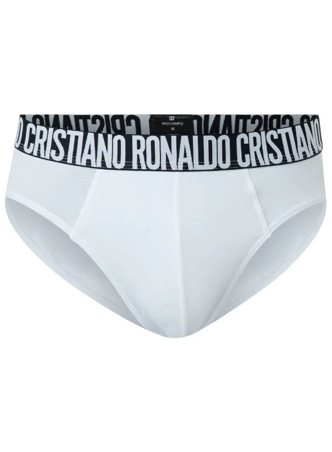 CR7  CR7 Men’s Cotton Stretch Briefs 5-Pack – Breathable Comfort Underwear, Multi-Color (Black, Blue, Burgundy, Teal, White) – 95% Cotton, 5% Elastane  | Best Price UAE