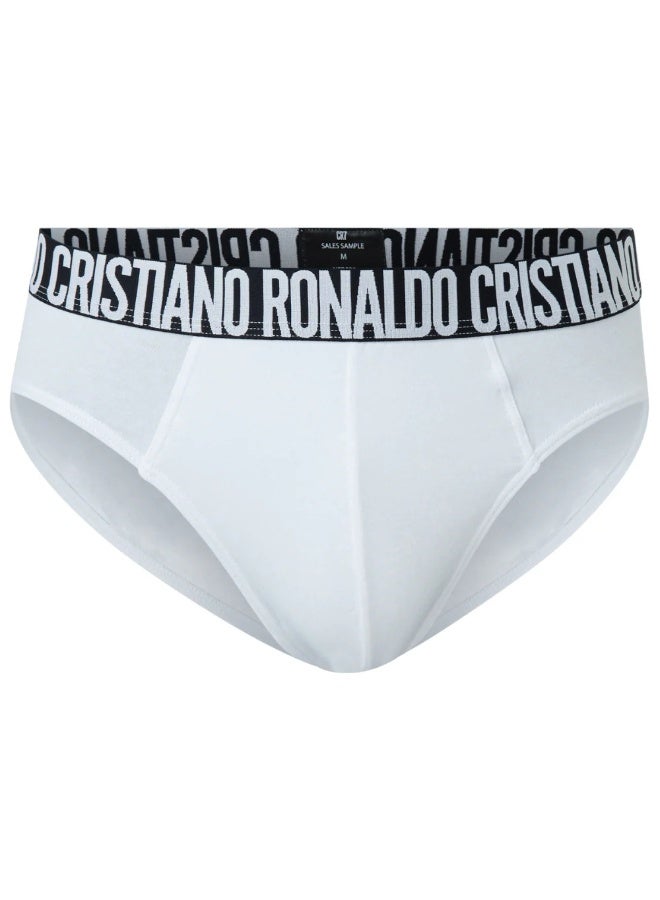 CR7 Men’s Cotton Stretch Briefs 5-Pack – Breathable Comfort Underwear, Multi-Color (Black, Blue, Burgundy, Teal, White) – 95% Cotton, 5% Elastane - Image 5