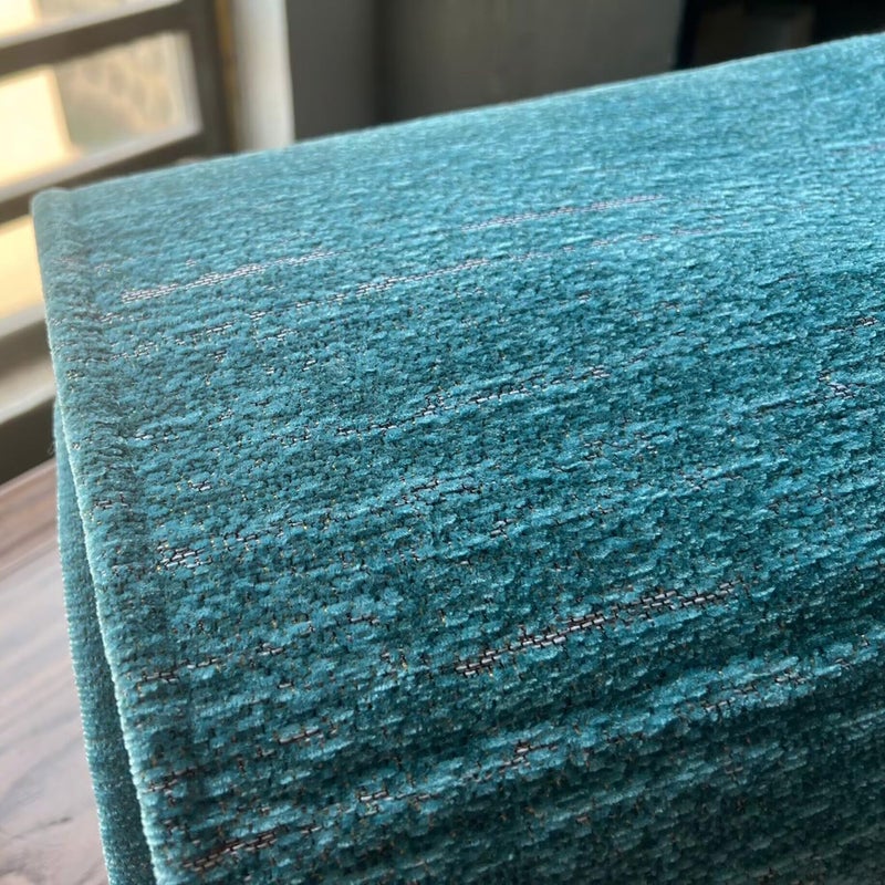 AMIDA سجاد ممرات أميدا 9 أقدام غير قابل للانزلاق مع خلفية مطاطية قابل للغسل بتصميم معاصر بخطوط زرقاء بحرية 2.3'x8.9' سجاد صديق للحيوانات الأليفة للمطبخ - Image 2