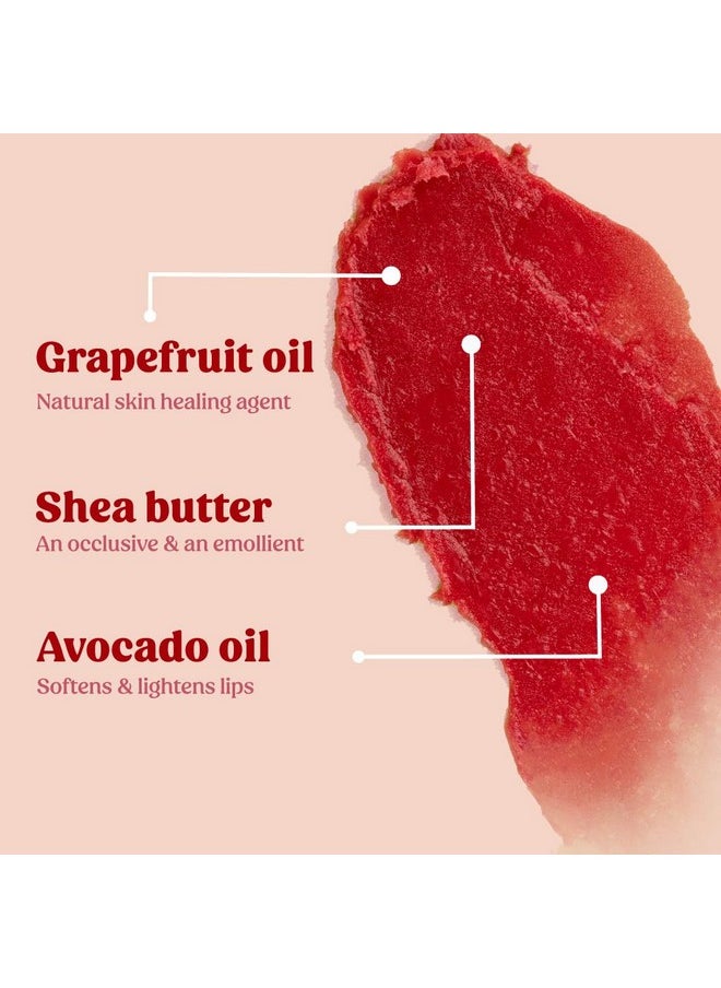 vilvah STORE - Grapefruit Lip Balm | For Dry Damaged And Chapped Lips | Moisturizing Lip Balms | Enriched With Shea Butter, Unrefined Beeswax & Essential Oils | 10G (Multicolor ) - Image 1