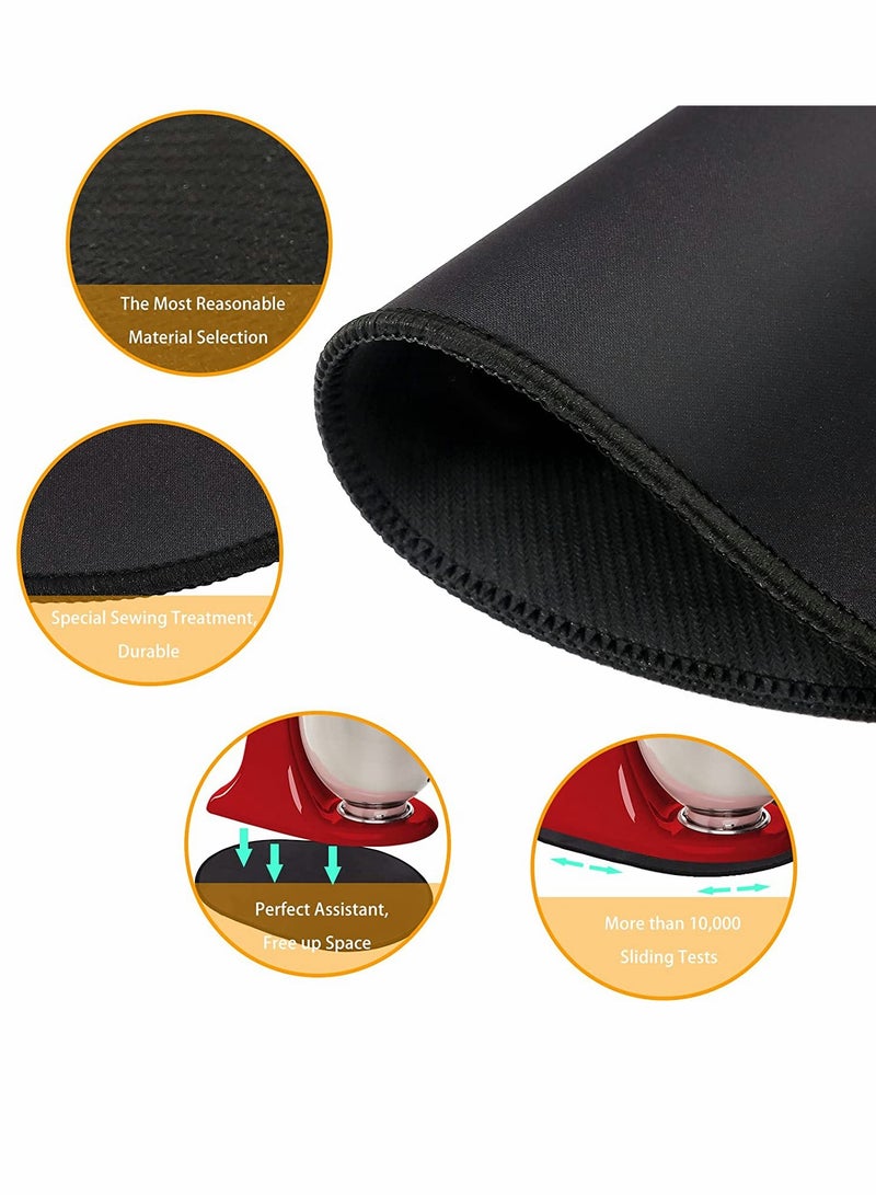 SYOSI Mixer Slider Mat for KitchenAid Bowl-Lift Mixer, Kitchen Aid Mixer Pad Appliance Slider Compatible with KitchenAid Mixer Accessories Professional 600 Stand Mixer, Kitchen Mixer Sliding Mat  - Image 2
