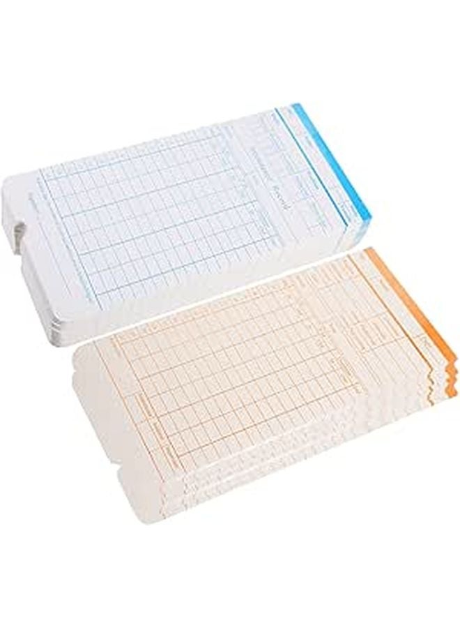 Weekly Time Cards for Employee Attendance Recording Office Time Clock Cards - Image 1