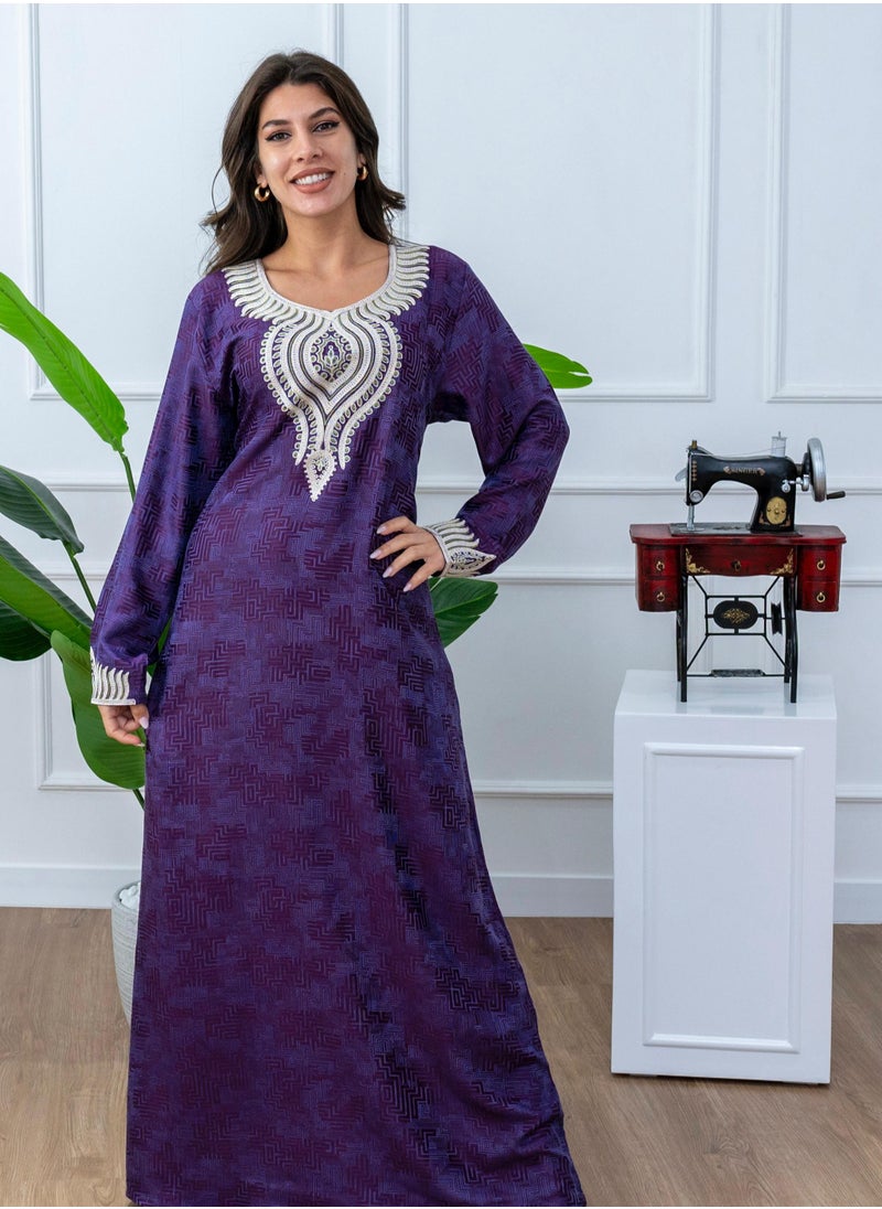 البنت الشرقية - مخور جلابية نسائية قطن - Image 1