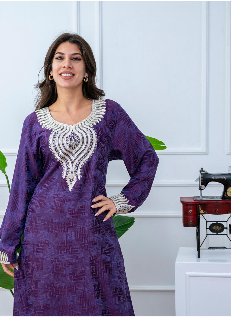 البنت الشرقية - مخور جلابية نسائية قطن - Image 1