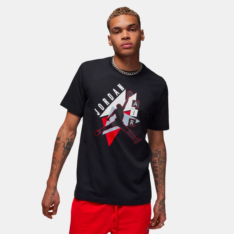 Jordan Black Men's Jumpman Logo T-Shirt for Men | Best Price UAE