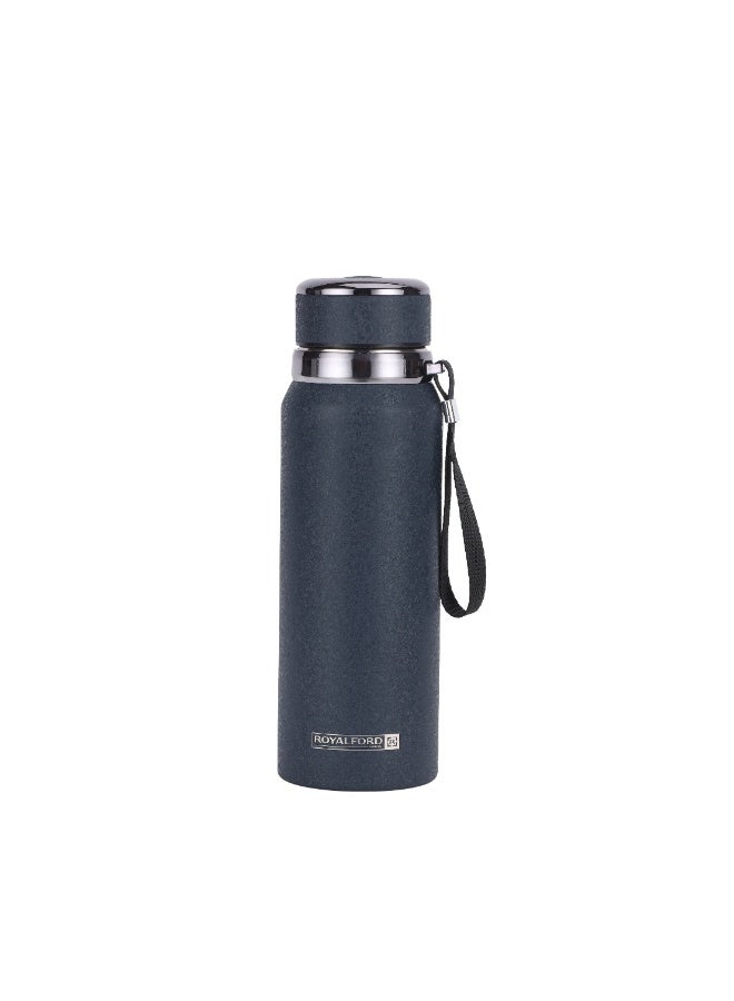 Royalford 800ml Stainless Steel Vacuum Bottle RF12805 Hot and Cold, Preserves the Flavor and Freshness, Unbreakable Portable, Leak-Resistant and Light-Weight Assorted Colors - Image 1