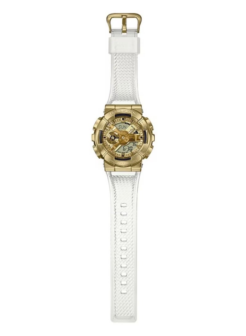 G-SHOCK Analog-Digital Watch GM-110SG-9ADR, 51.9 mm Gold Dial, Resin Case with Gold-Tone Stainless Steel Bezel & Resin Strap, 200 m WR - Image 3