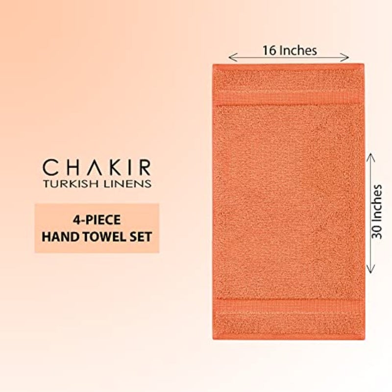 100% Cotton Premium Turkish Towels for Bathroom 16'' x 30 - Image 4