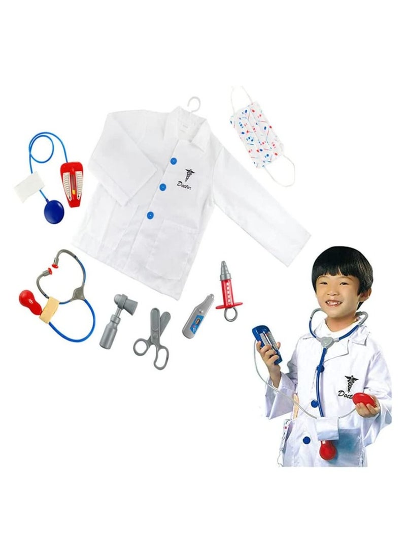 AMERTEER Kids Doctor Cosplay Costume Dress up Role Play Set - Image 3