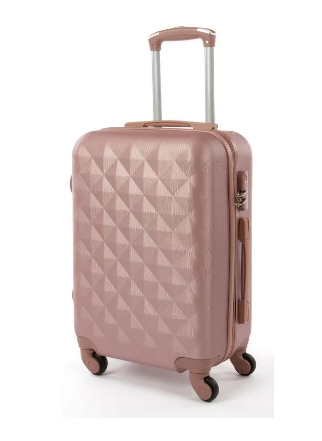 LIMRA Luggage set 6 pieces travel Bags with a distinctive design from limra rosegold