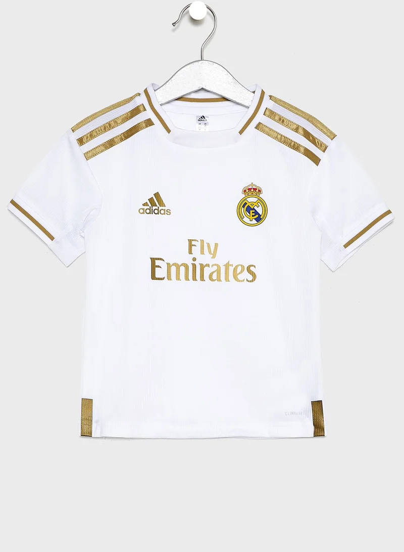 Adidas Kids Real Madrid 19/20 Home Set