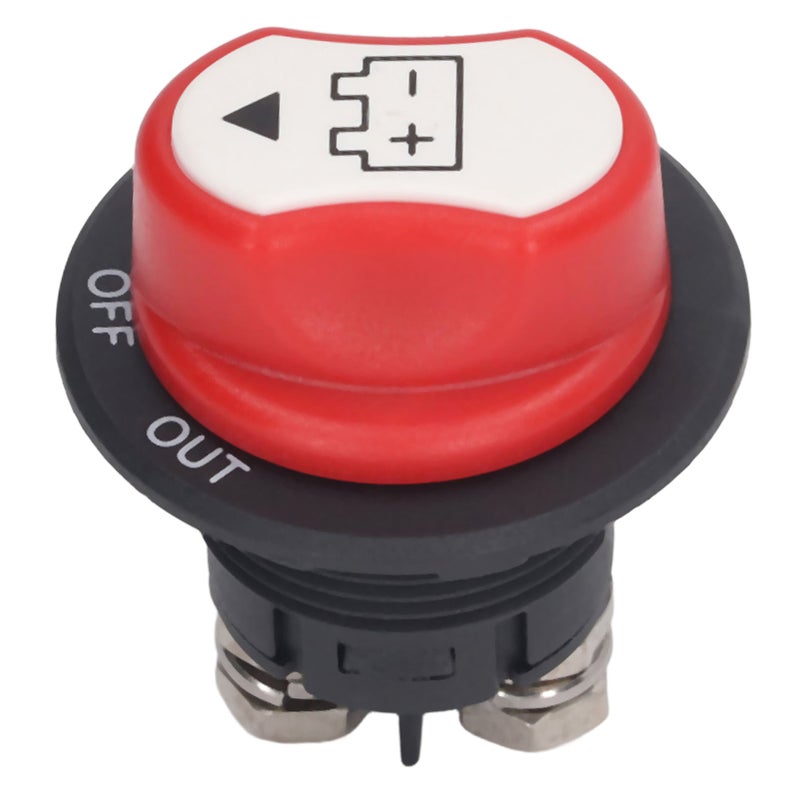 100A Battery Isolator Switch 2 Position Battery Disconnect Power Cut Off Switch for Car Boat RV Truck - Image 2