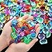 Charniol 100 Pcs Toy Gems Pirate Treasure Jewels Bling Diamonds Jumbo Acrylic Large Fake Gems Vase Filler Multicolor Plastic Gemstones for Party Table Scatters Decorations Xmas Gift Filling Favors 6 Styles - Image 3