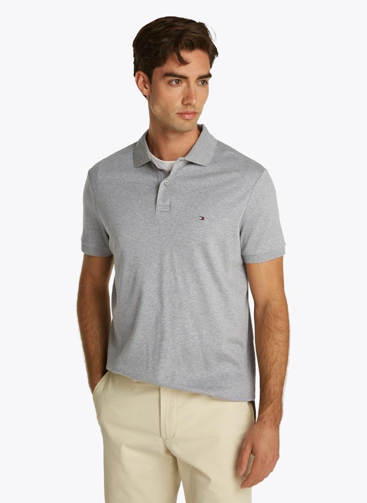 TOMMY HILFIGER Regular Fit Flag Embroidery Polo Shirt - Image 1