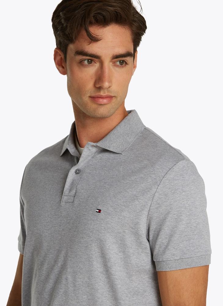 TOMMY HILFIGER Regular Fit Flag Embroidery Polo Shirt - Image 3