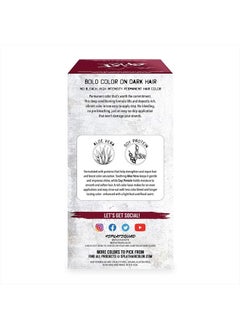 SPLAT Plum Siren Double Lift Permament Hair Dye Kit for Brunettes  - Image 5