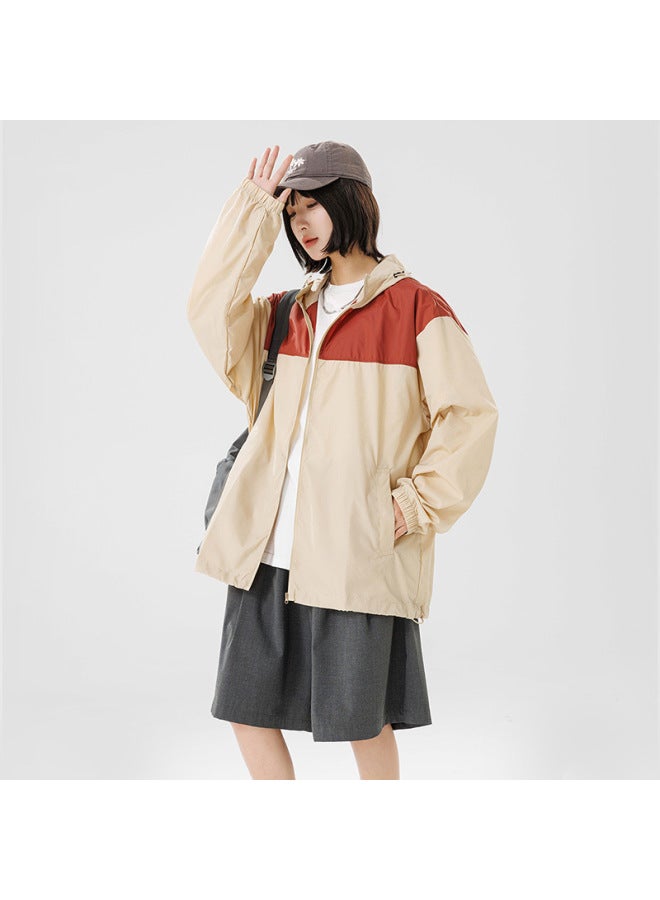 Song Feng Ya Sun Protection Clothing Men's And W En's Summer Thin Ice Silk Breathable Hooded Couple's Sportswear Riding Sun Protection Clothing Jacket - Image 1