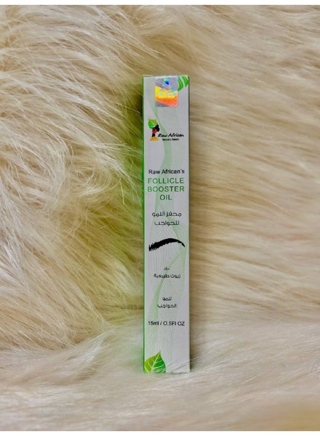 Raw African Eyebrows Follicle Booster Oil 15 Ml (Packaging may vary) - Image 2