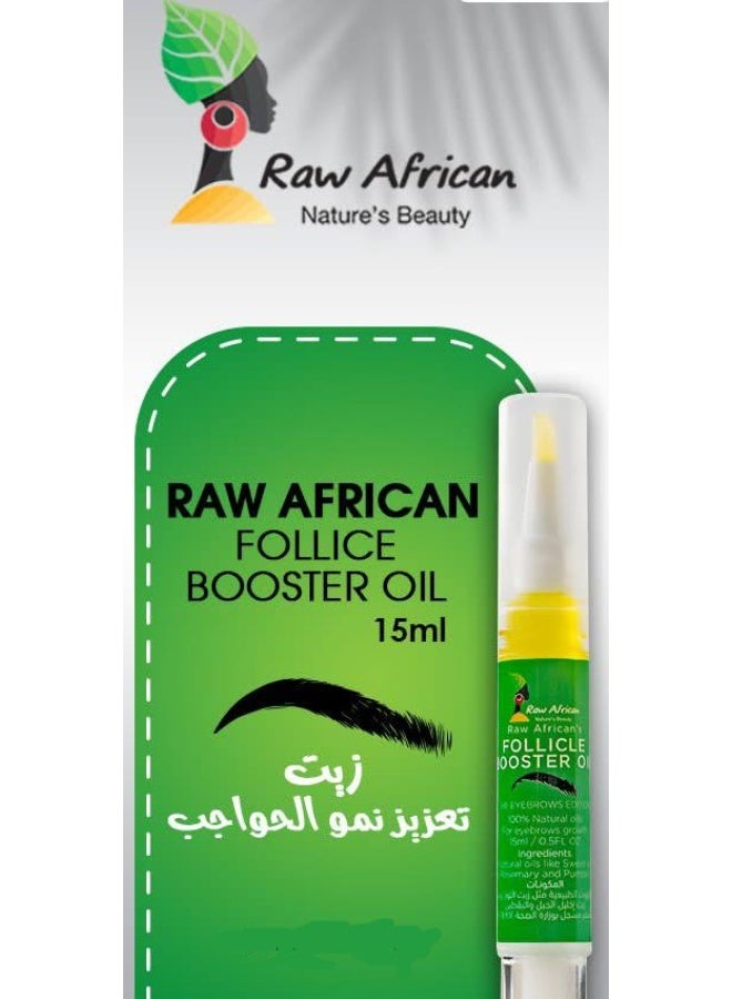 Raw African Eyebrows Follicle Booster Oil 15 Ml (Packaging may vary) - Image 4