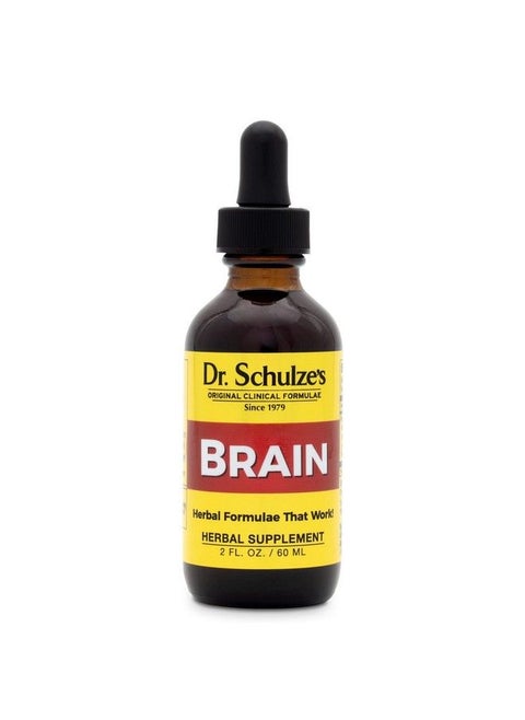 Brain Formula 2 Oz. Vegan And Wildharvested ; Stimulates Circulation And And Improved Mental Focus