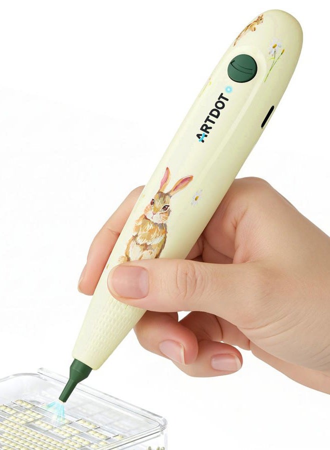 ARTDOT Electric Diamond Art Vacuum Pen Kits for adults, Wireless Pen as Diamond Painting Accessories and Tools - Image 1