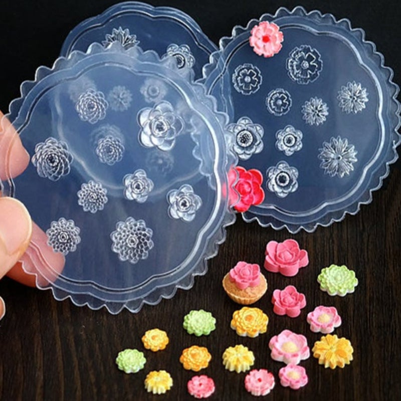 Nail Art Silicone Mold Md-1 To 40, Handmade Diy With No Threshold Required To Create Fashionable And Personalized 3D Relief Flowers - Image 3