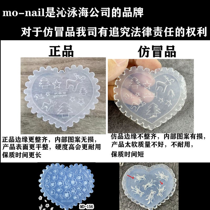 Nail Art Silicone Mold Md-1 To 40, Handmade Diy With No Threshold Required To Create Fashionable And Personalized 3D Relief Flowers - Image 5