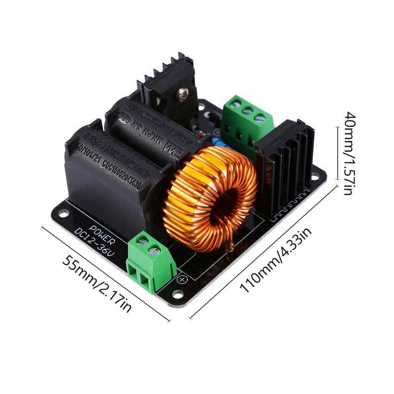 DC12-24V ZVS Coil Driver Board Flyback Driver Module with Ignition Coil High Voltage DC Power Supply Replacement for Tesla - Image 5